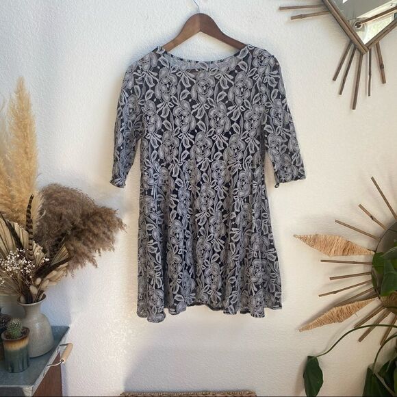 Free People floral lace dress with empire waist M - Picture 3 of 7